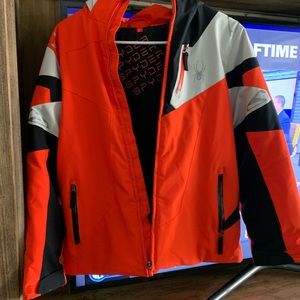 Boys spider ski jacket size 14 worn once